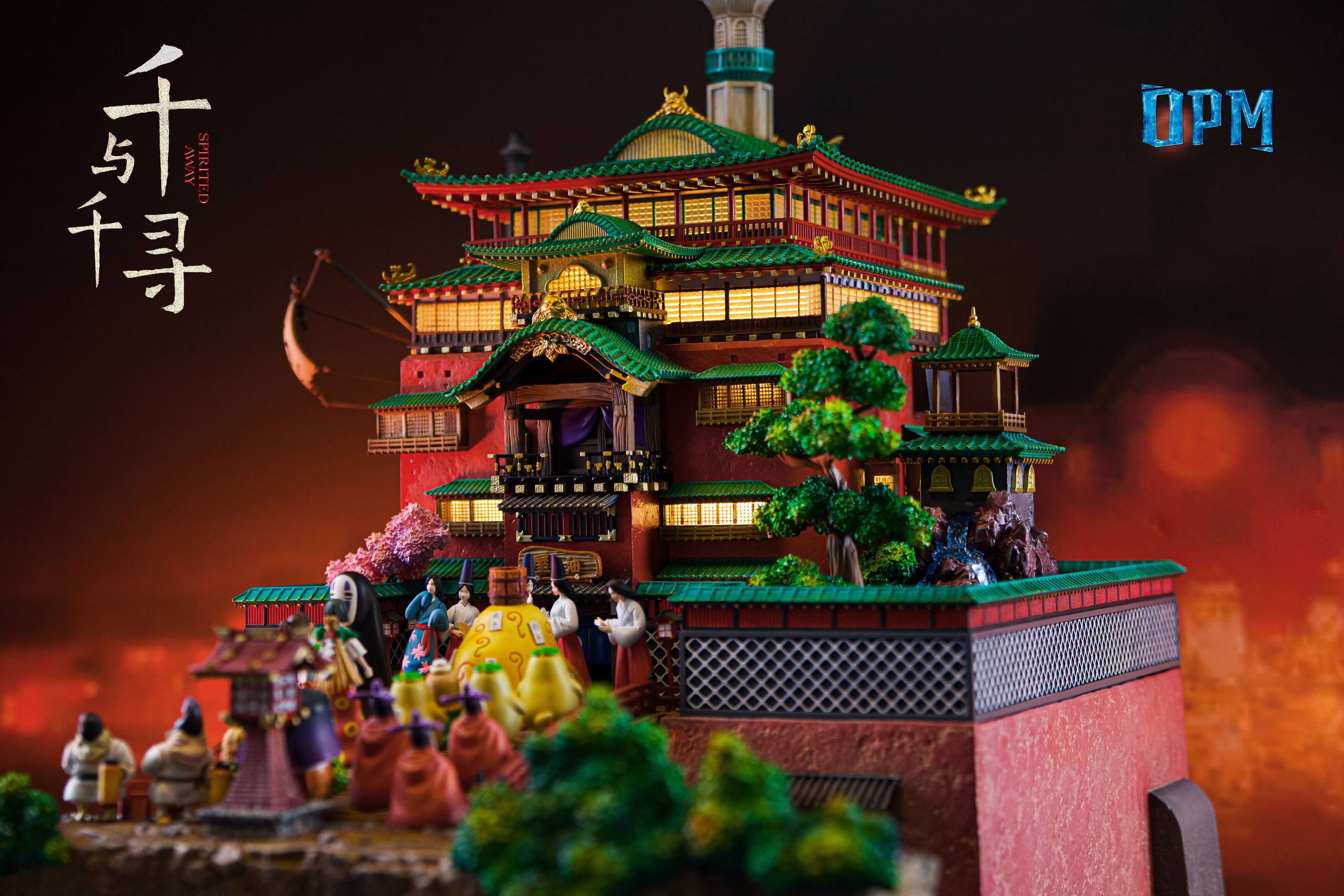 OPM Studio - 《神隱少女》千與千尋 油屋2.0 GK雕像